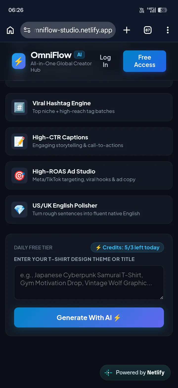 OmniFlow Studio