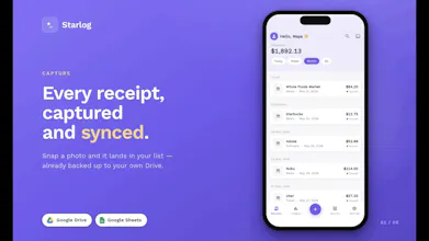 Starlog — Receipt Scanner & Expenses gallery image