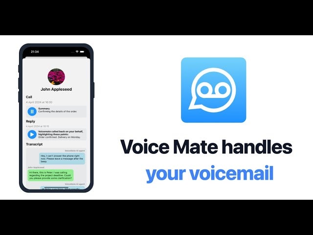 Voice Mate - AI powered Voicemail gallery image