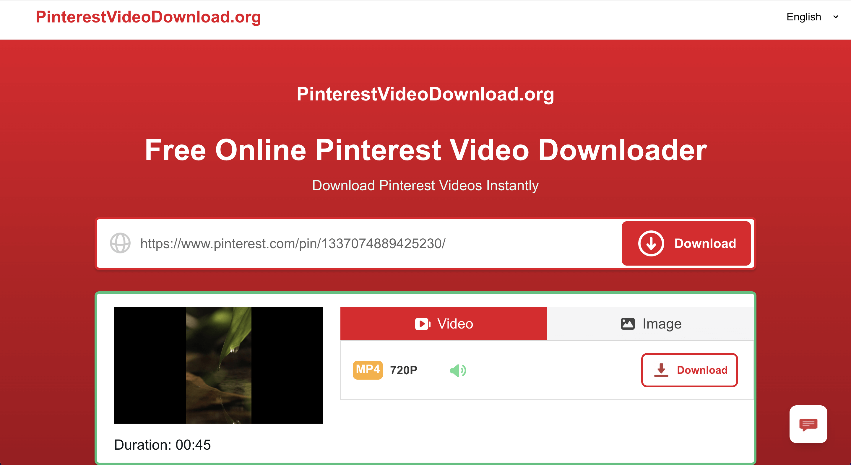 Pinterest Video Down... logo
