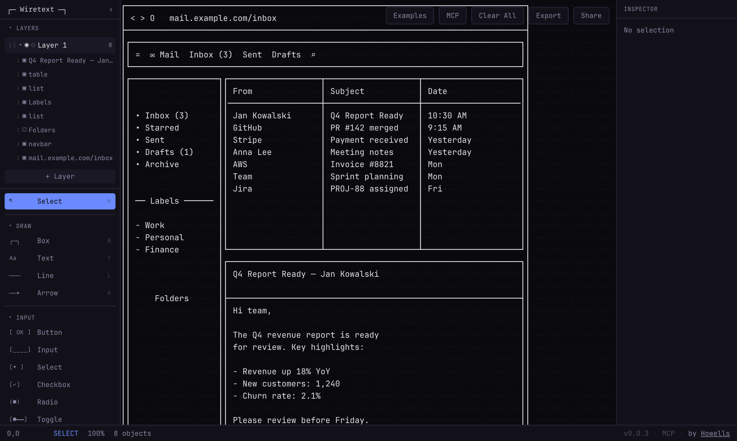 Wiretext gallery image