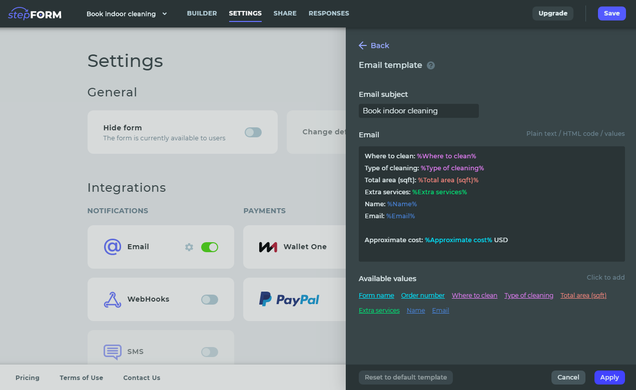 stepFORM gallery image