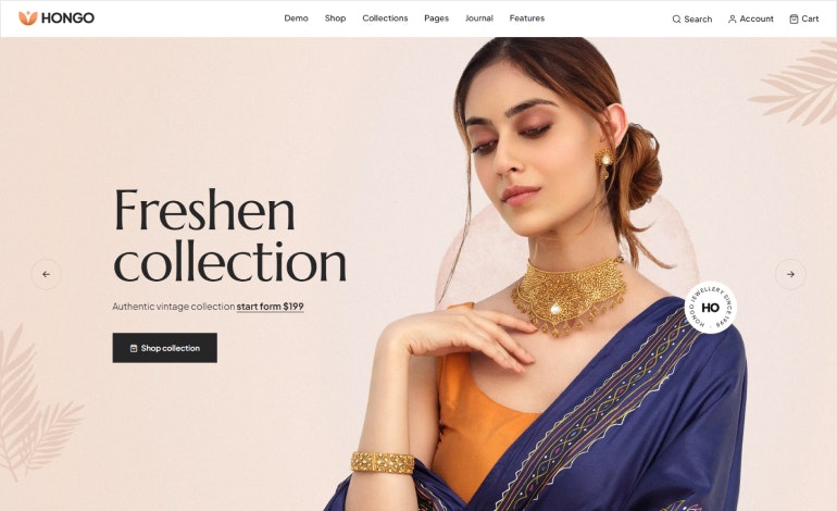 Hongo - Shopify Theme OS 2.0 Medien 2