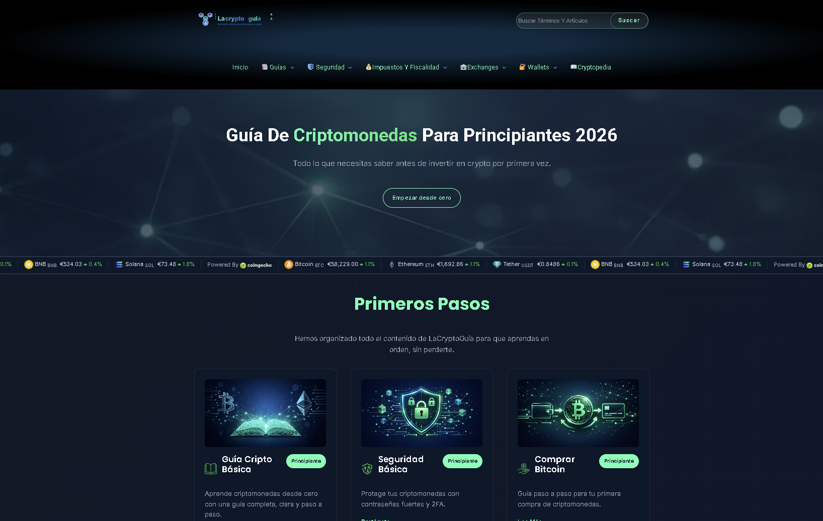 Lacryptoguia - Screenshot 4 showing product features and functionality