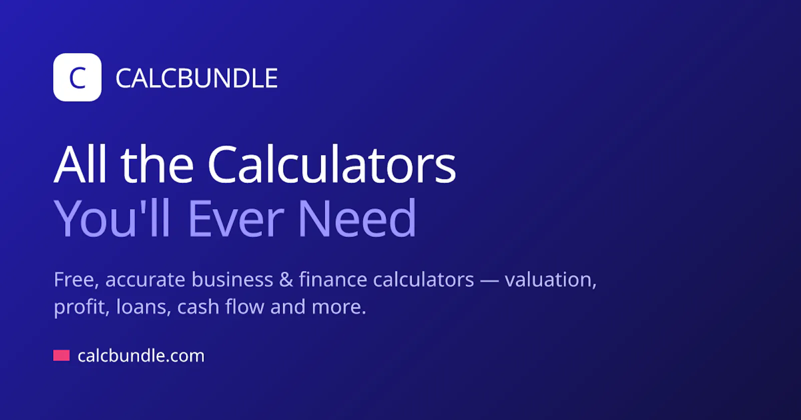 CalcBundle screenshot 1