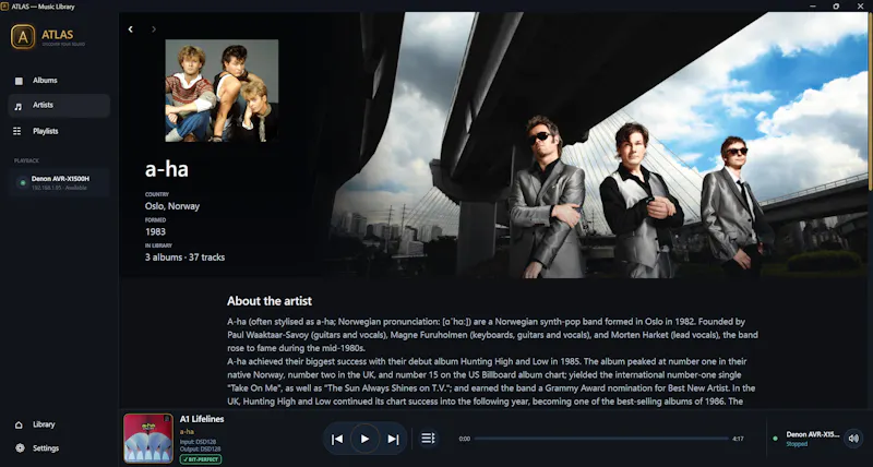 ATLAS Music Library screenshot 3