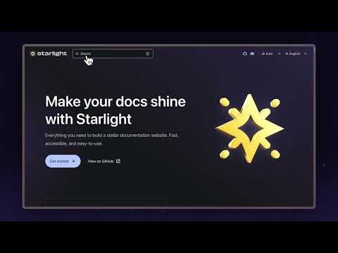 startuptile Starlight by Astro-Build beautiful documentation websites with ease