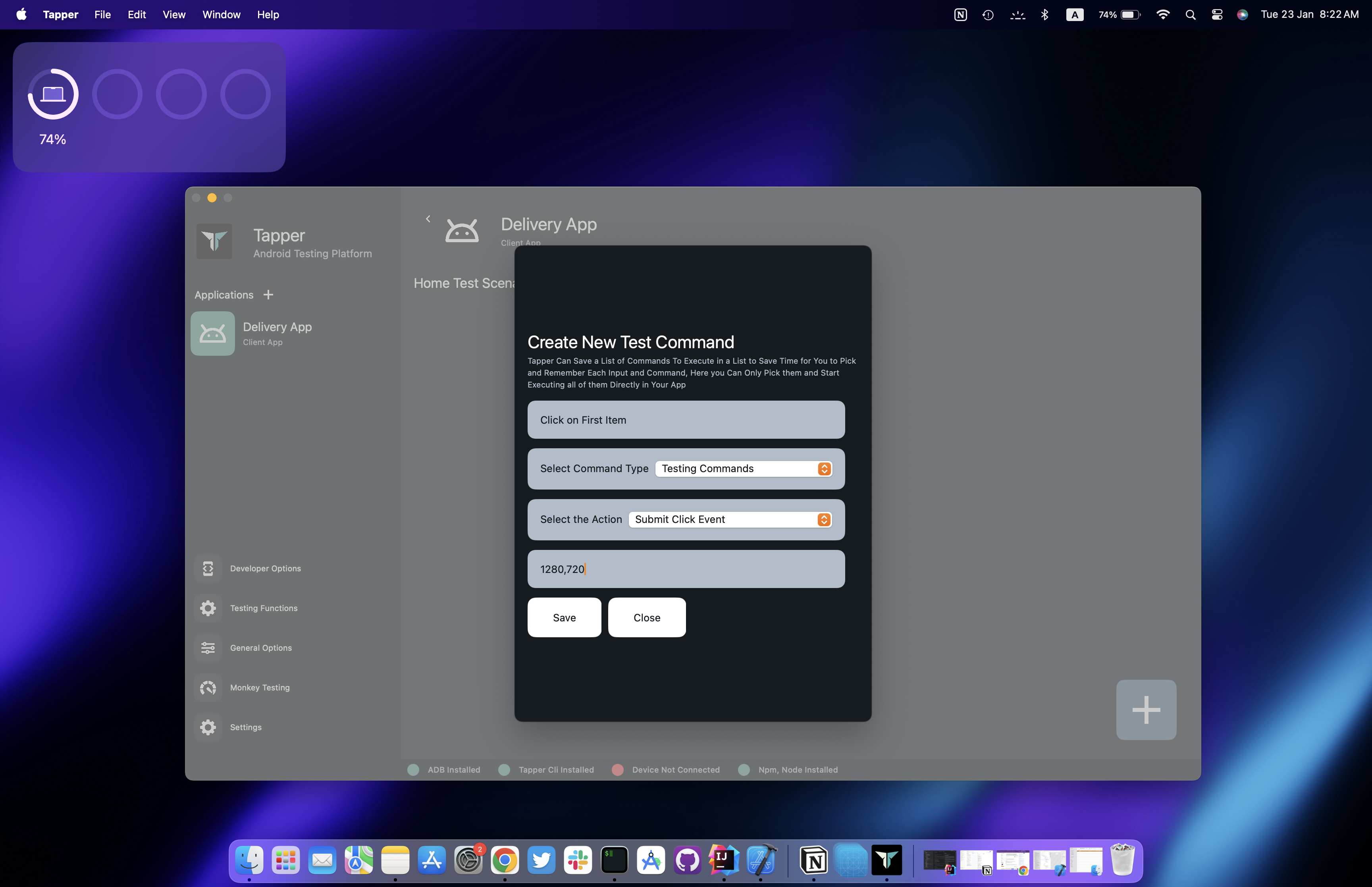Tapper - Android ADB Toolkit Desktop App Medien 2