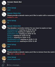 DomainWatchBot gallery image