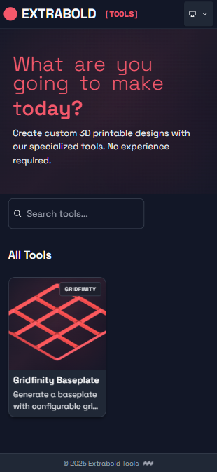 Extrabold Tools - Screenshot 2 showing product features and functionality
