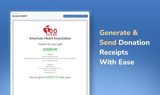 وسائط Donorkite - برنامج إدارة التبرع 2