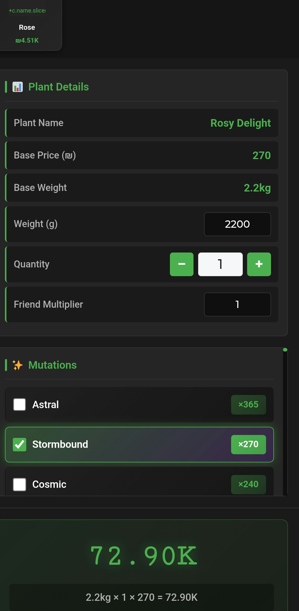 Grow A Garden Calculator gallery image