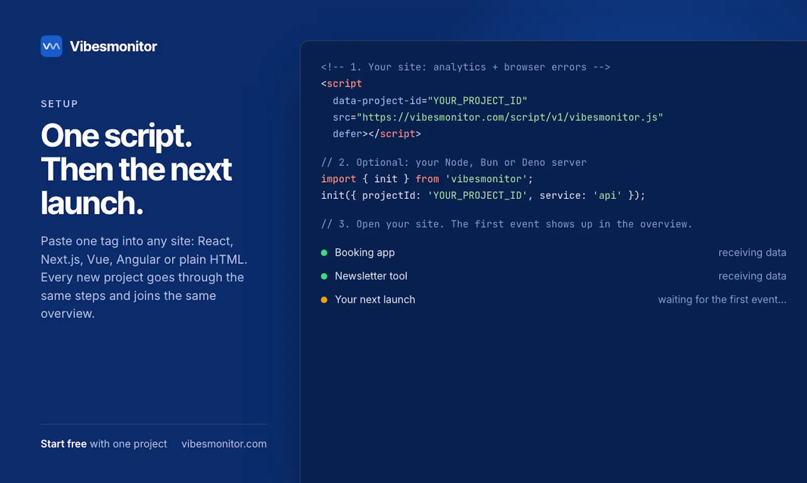 vibesmonitor.com screenshot 3