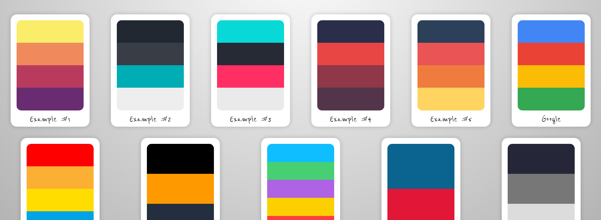 Color Cards Product Information, Latest Updates, and Reviews 2024