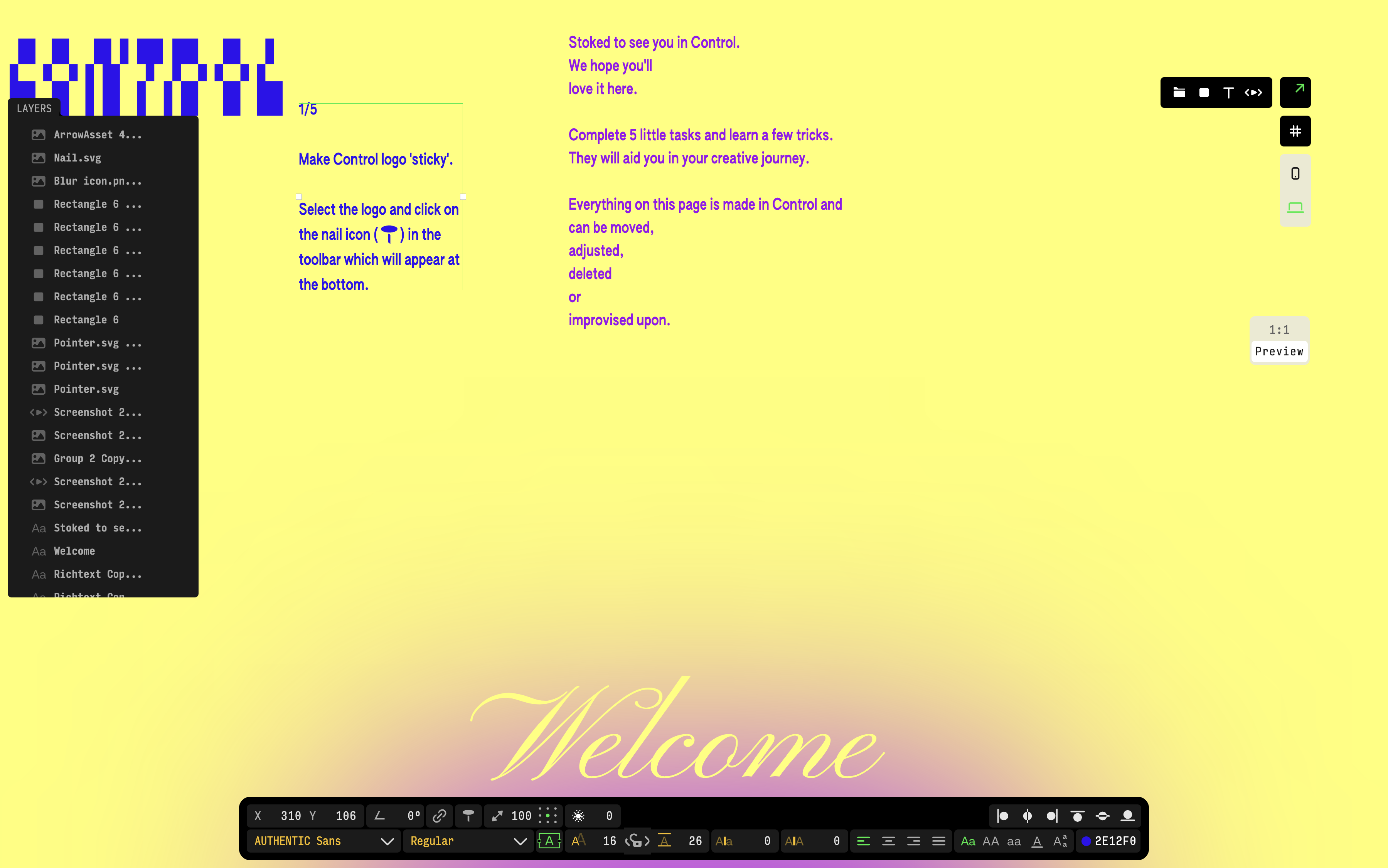 Control gallery image