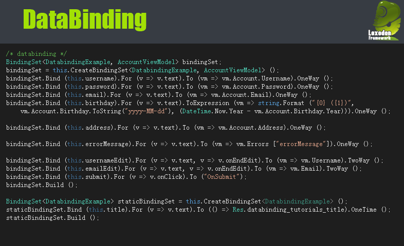 Loxodon Framework gallery image