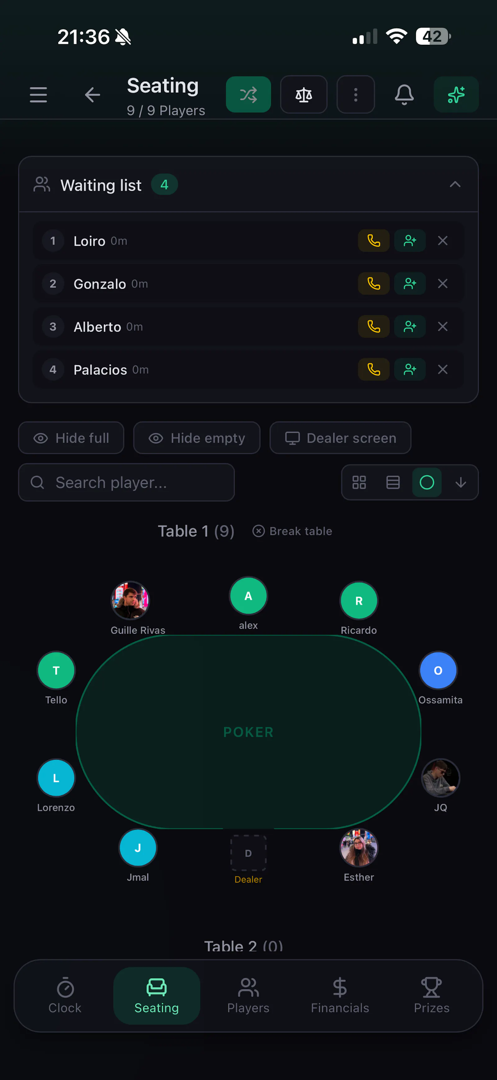 PokerAdmin screenshot 4