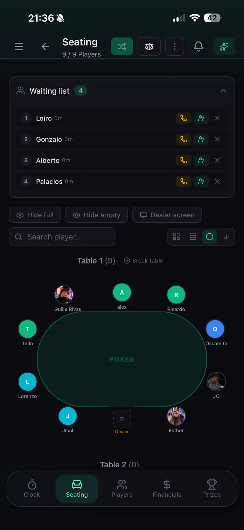 PokerAdmin screenshot 4