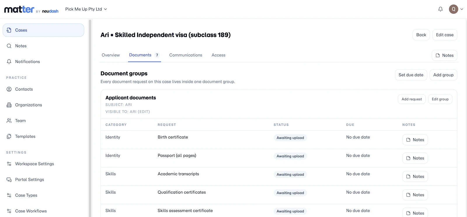Matter for Immigration screenshot 5