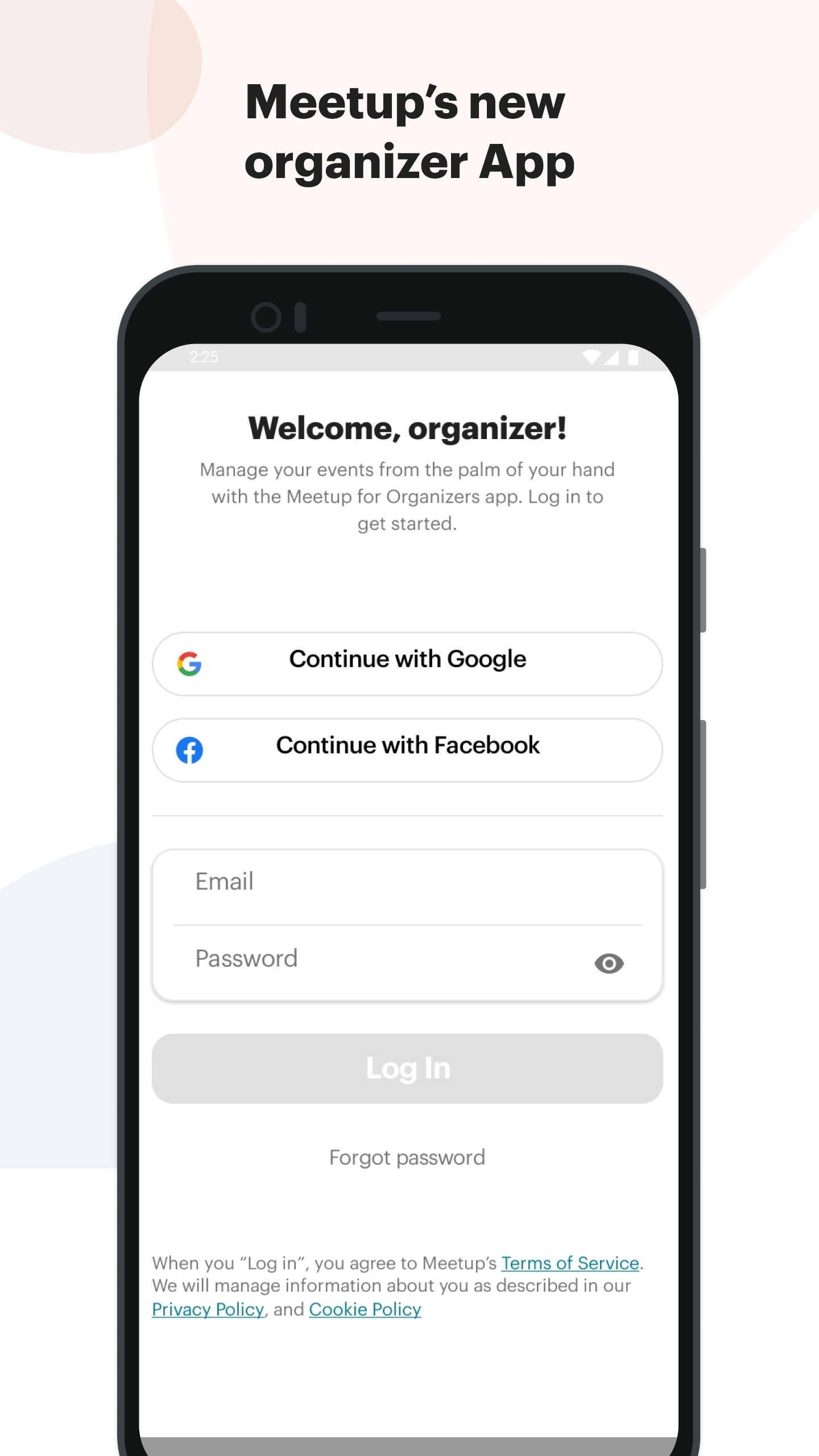 주최자를위한 회의 - iOS 및 Android 용 이벤트 관리 및 기타 미디어 2
