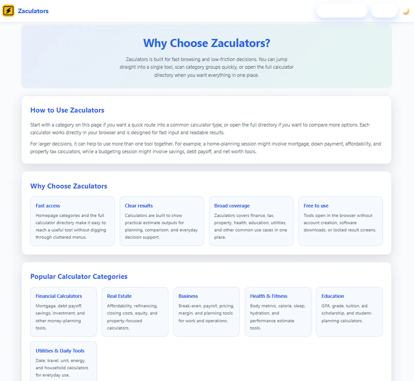 Zaculators screenshot 3