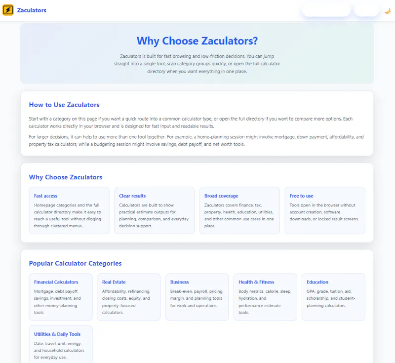 Zaculators screenshot 3