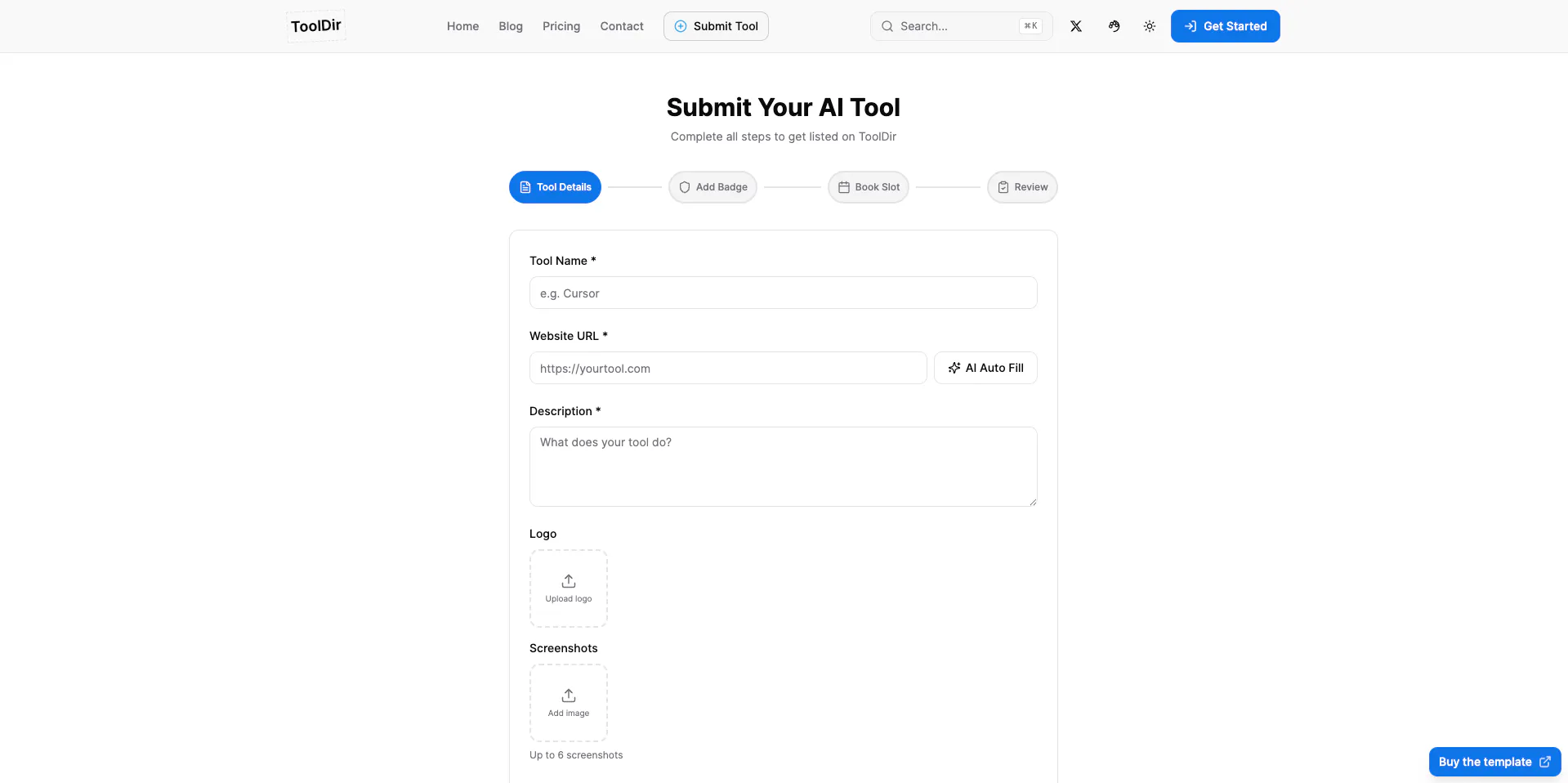ToolDir: Directory Website Starterkit gallery image