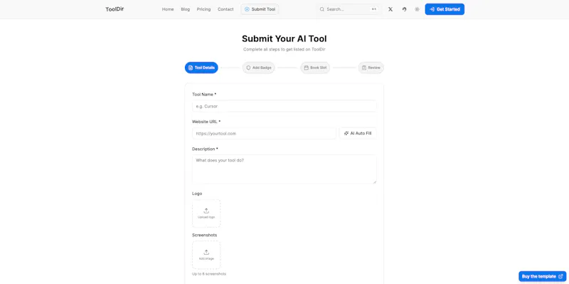ToolDir: Directory Website Starterkit screenshot 3