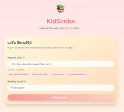 KidScribe gallery image