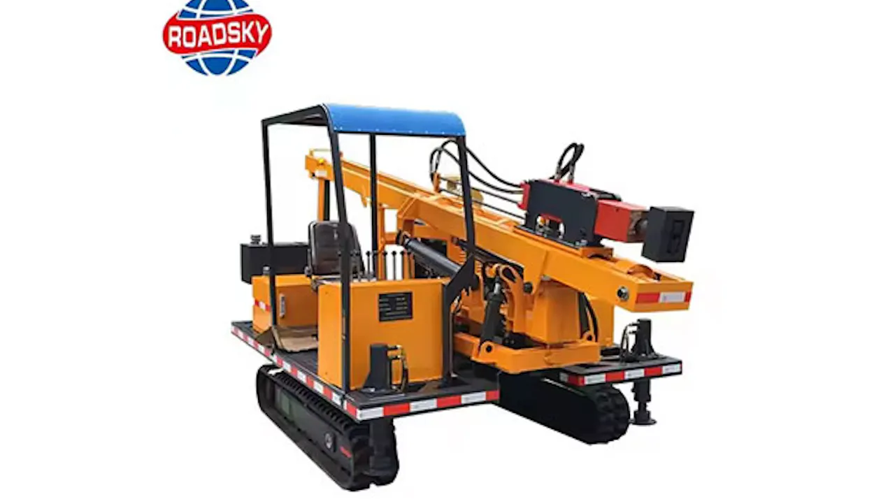 Solar Pile Drivers  - Roadsky product