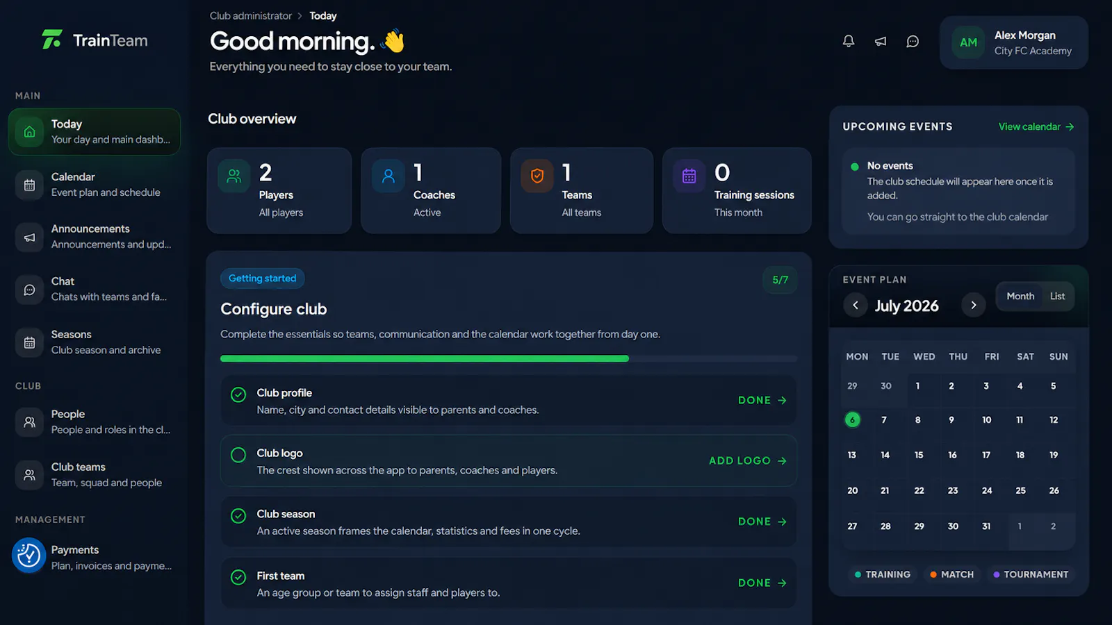 TrainTeam screenshot 3