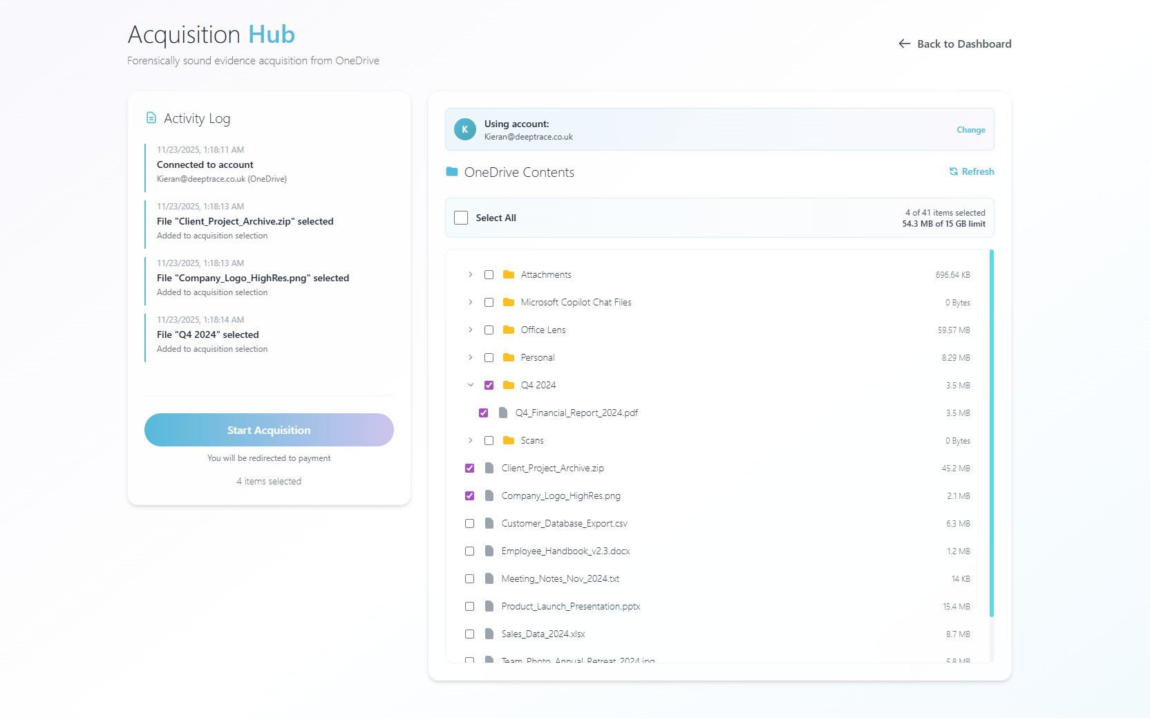 Proof - Screenshot 3 showing product features and functionality
