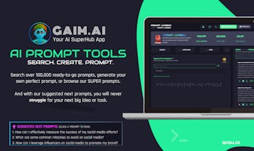 Découvrez le potentiel de l&rsquo;IA - Découvrez la puissance et les possibilités de l&rsquo;IA avec GAIM.AI.