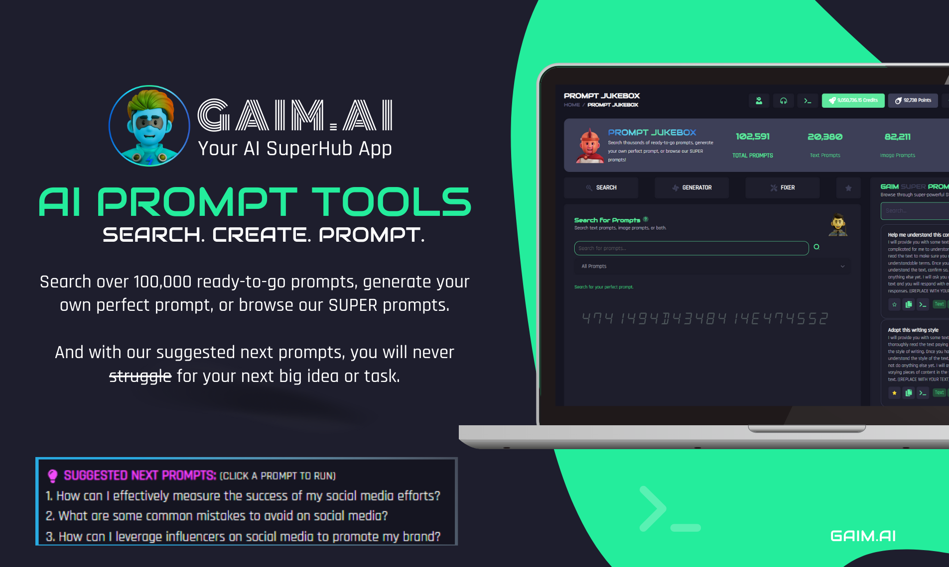 Gaim.ai Desktop App Medien 9