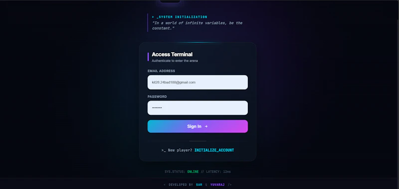 TECHQUIZ — Tech Tournament screenshot 1