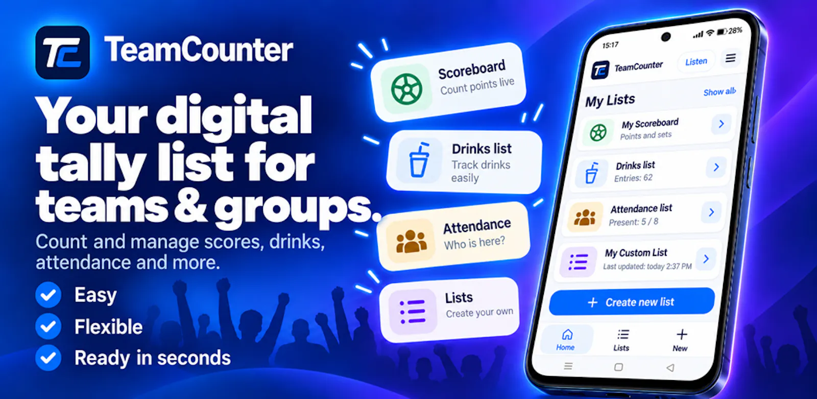 TeamCounter screenshot 2