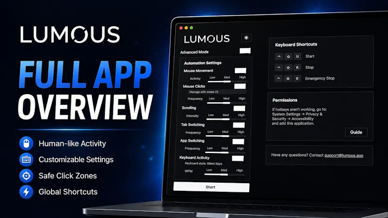 Lumous screenshot 1 (video preview)