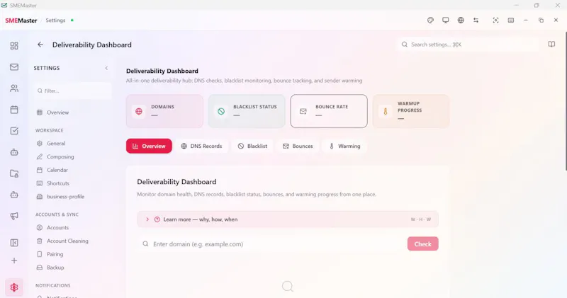 SmeMaster screenshot 2