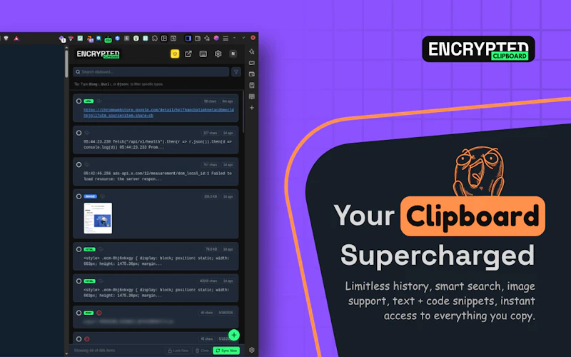 Encrypted Clipboard Manager screenshot 2