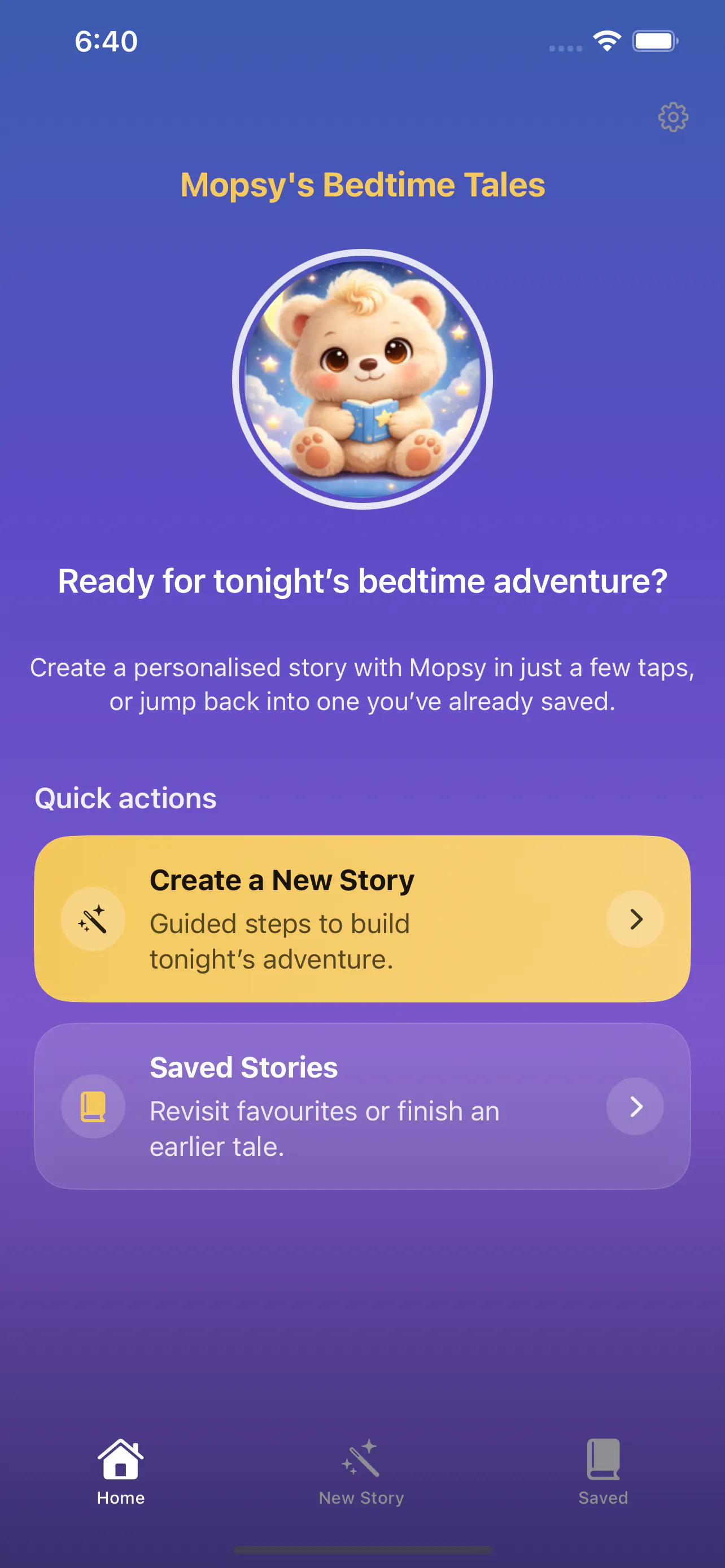 Mopsy's Bedtime Tales 제품 배너