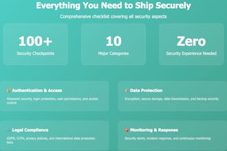The Security Checklist for Vibe Coders gallery image
