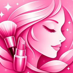 BeautyGPT-Glow with AI - Product Hunt launch logo and brand identity