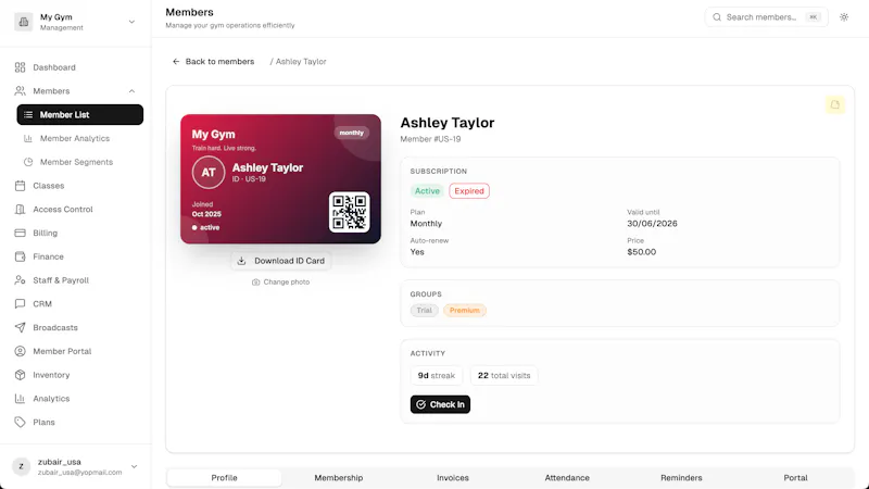 Gymsly screenshot 3