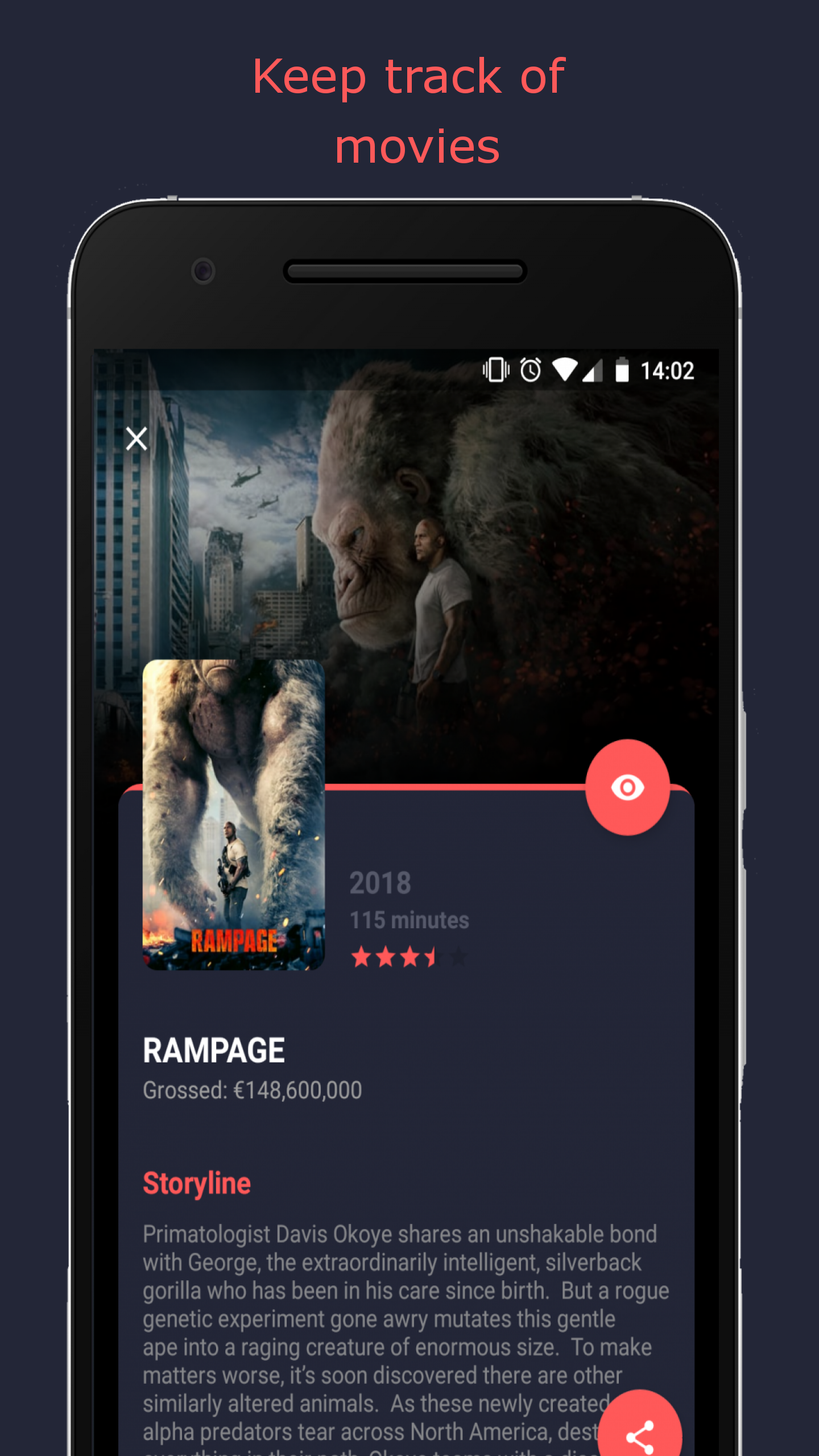 Bowvie: Keep track of movies and TV shows gallery image