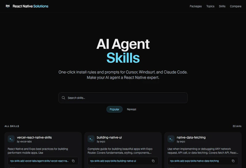 React Native Solutions screenshot 3