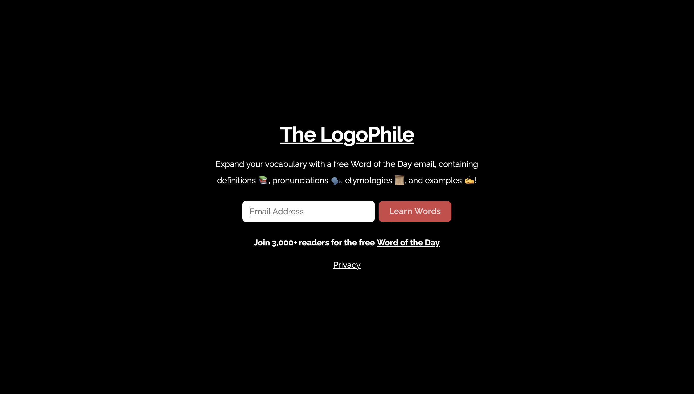 logophile - อีเมลคำประจำวัน media 1