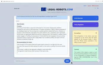 EU AI Act Chatbot gallery image