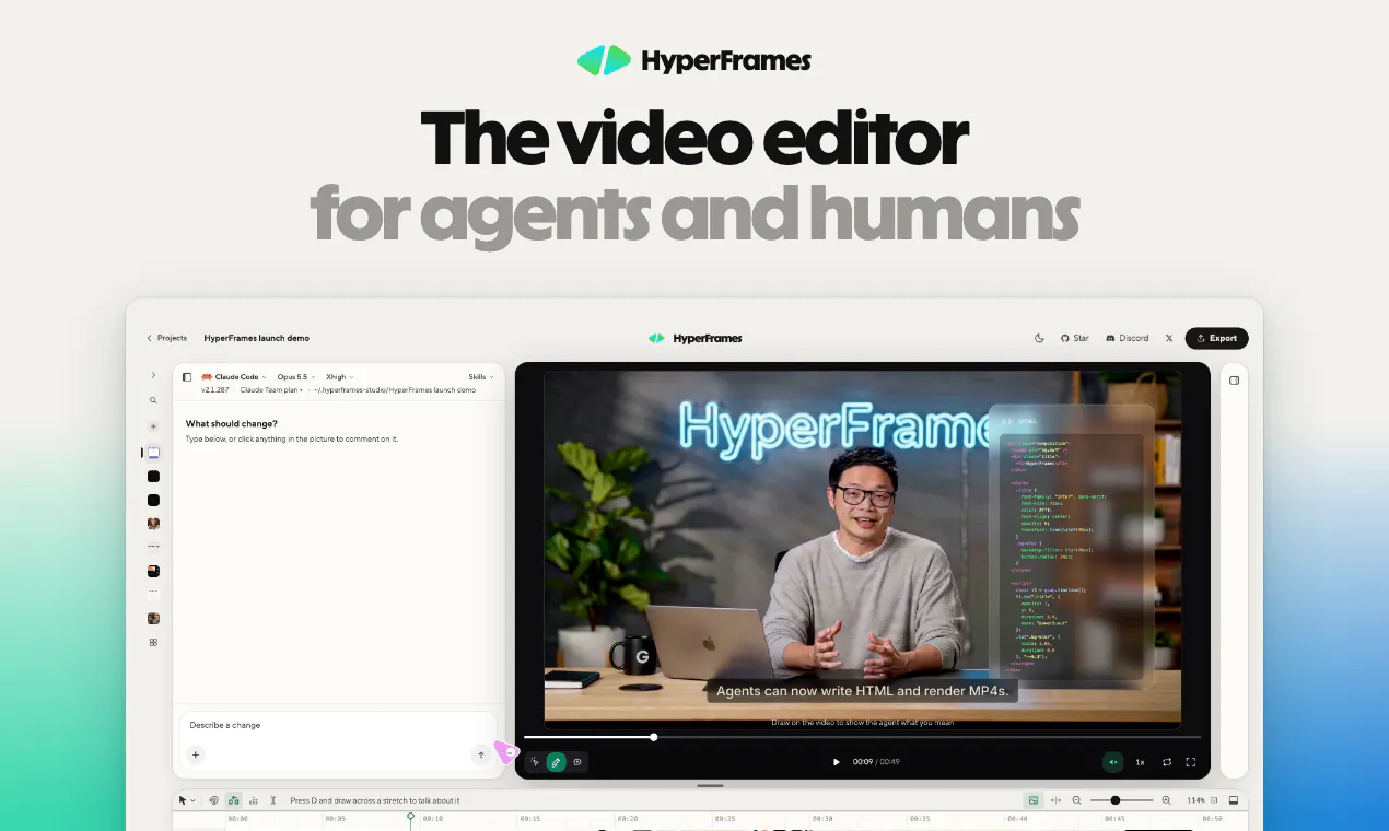 HyperFrames Studio (Desktop) screenshot 2