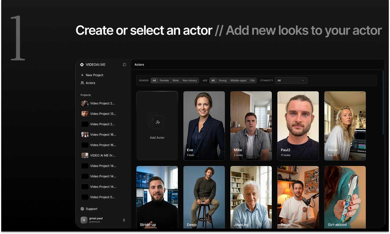VIDEO AI ME gallery image
