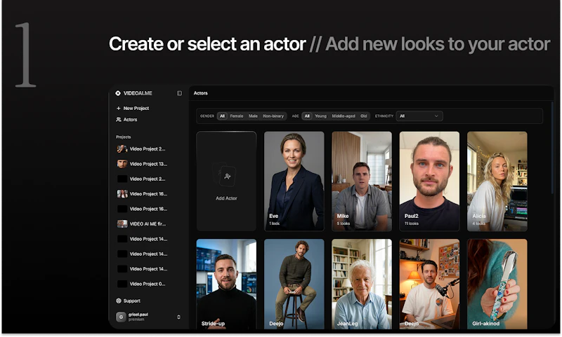 VIDEO AI ME screenshot 3